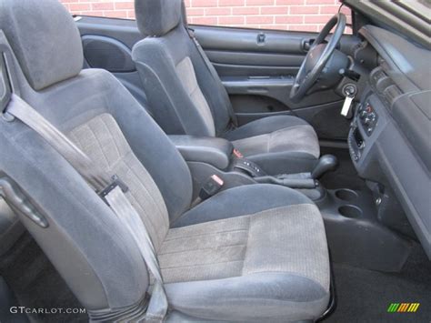 Dark Slate Gray Interior 2006 Chrysler Sebring Convertible Photo ...