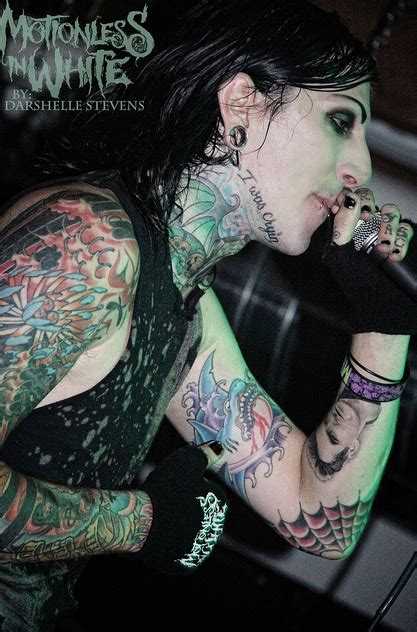 Chris Motionless Tattoos