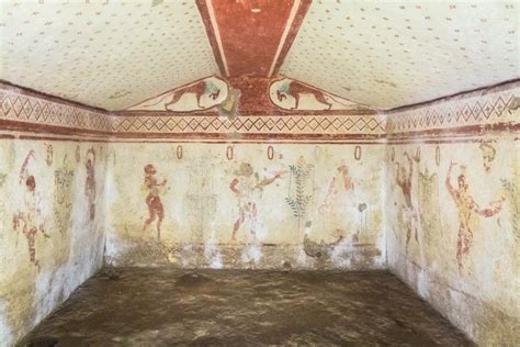 The incredible painted Etruscan tombs in Tarquinia, Italy