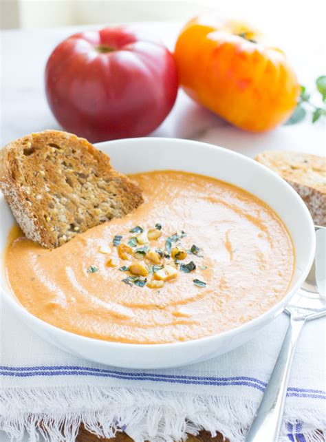 Creamy Eggplant Tomato Soup