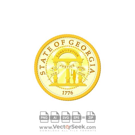 Georgia State Seal Logo Vector - (.Ai .PNG .SVG .EPS Free Download)