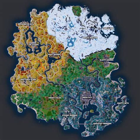 All Map Changes in Fortnite Chapter 4 Season 2 - N4G