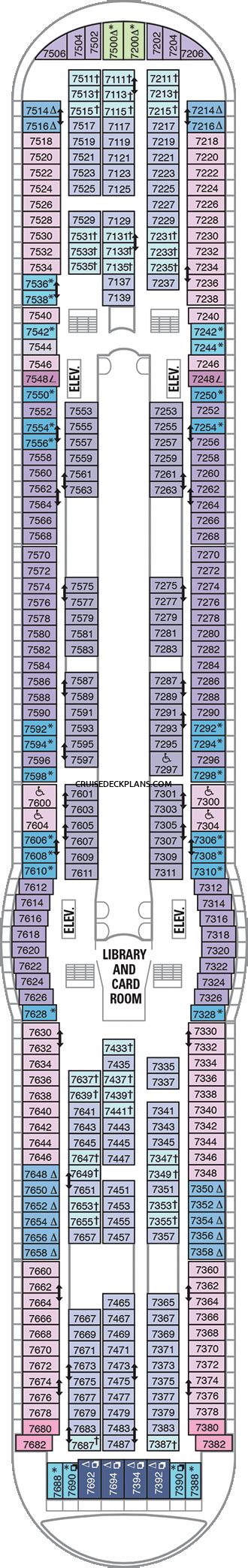 Navigator of the Seas Deck 7 Deck Plan Tour