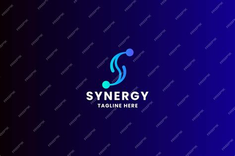 Premium Vector | Logo_synergy