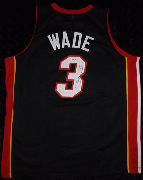 Lot Detail - DWYANE WADE SIGNED MIAMI HEAT JERSEY