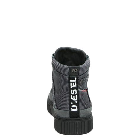 Diesel S-Danny MC II suède sneakers grijs | wehkamp