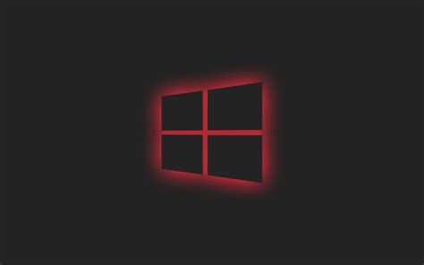 1680x1050 Resolution Windows 10 Logo Red Neon 1680x1050 Resolution ...