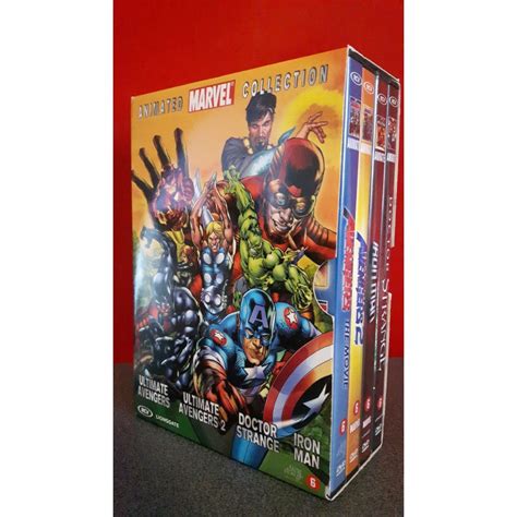 DVD Animated Marvel Collection - 4 disc