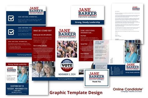 Political Graphic Design Services - Online Candidate