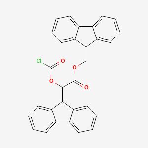 9-fluorenylmethyloxycarbonyl (Fmoc) chloride | C30H21ClO4 | CID ...