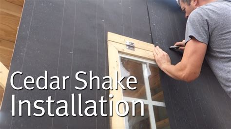 Cedar Shake Installation Guide