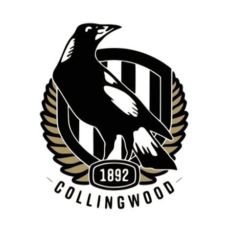 Um Grande Escudeiro: FUTEBOL AUSTRALIANO: AFL, NOVO LOGO DO COLLINGWOOD FC