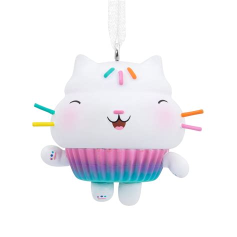 Hallmark DreamWorks Gabby's Dollhouse Cakey Cat Christmas Ornament in ...