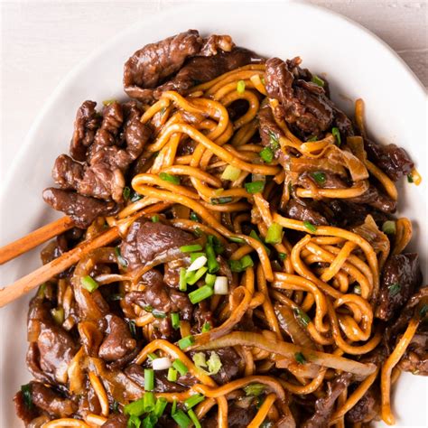 Mongolian Beef Noodles | Marion's Kitchen