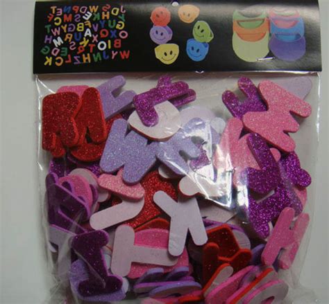 Glitter Foam Shapes_Stickers_Eva Craft_Ningbo CIC Art and Craft Co., Ltd