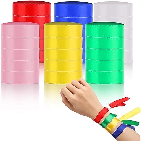 Amazon.com: 100 Pcs Cloth Event Wristband, Disposable Wristbands for ...