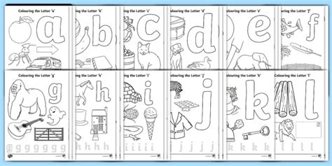 Alphabet Coloring for Kids - Primary Home Learning Resources