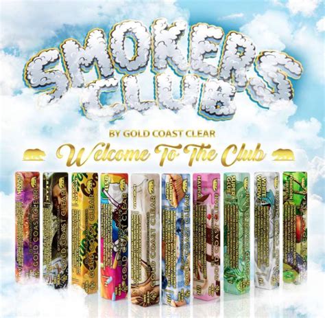 Gold coast clear Smokers Club Edition - GOLD COAST CLEAR