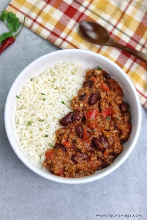 Easy Chilli Con carne - Recipe Vibes