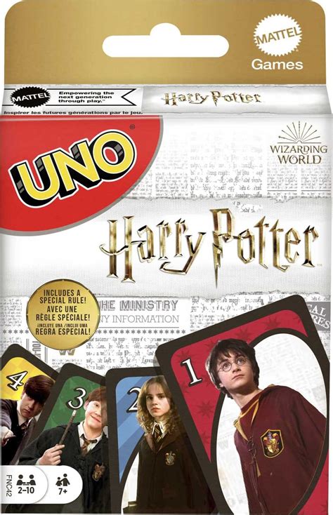 Buy UNO Harry Potter Card Game for Kids, Adults and Game Night Based On ...