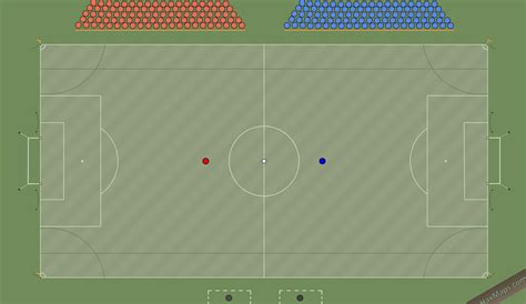 HaxMap: Real Soccer x4 GLH | HaxBall Maps