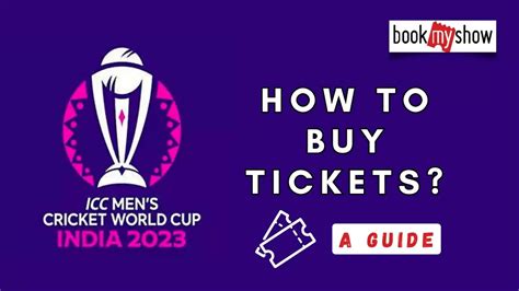 How to Book ICC World Cup 2023 Tickets Online: Buy Ticket in Easy Steps