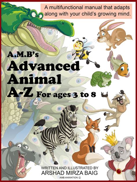 Animation art from Arshad Mirza Baig: Animal Alphabet book!