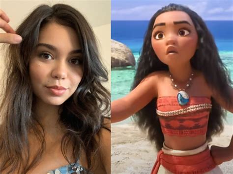 Ella es Auli'i Cravalho, la protagonista del live action de 'Moana'