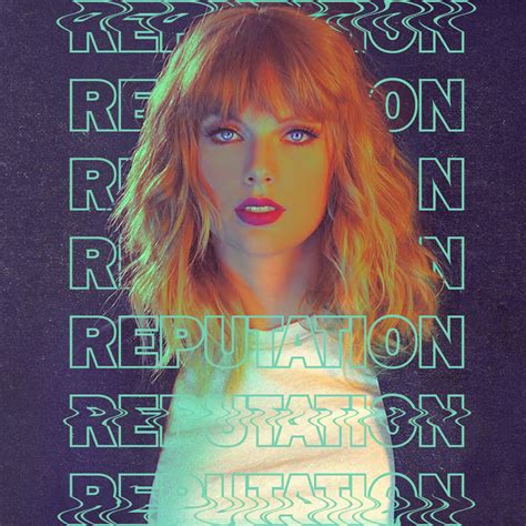 Taylor Swift Reputation Cover Art