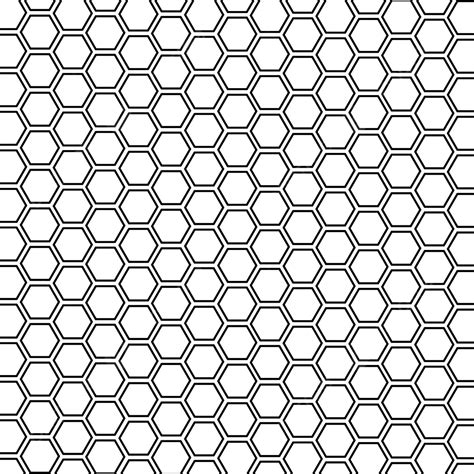 Simple Black Hexagon Honeycomb Grid Texture Background, Honeycomb ...