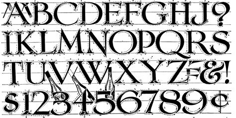 Roman Numerals Font Styles - detectivepowen