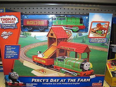 THOMAS & FRIENDS Trackmaster PERCY'S DAY AT THE FARM New in Box ...