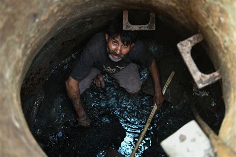 Sewage worker deaths wouldn’t happen if India worked as hard on it as ...