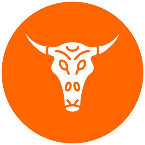 Bull Skull Vector Icon Style 22201458 Vector Art at Vecteezy