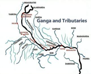 Ghaghara River Map