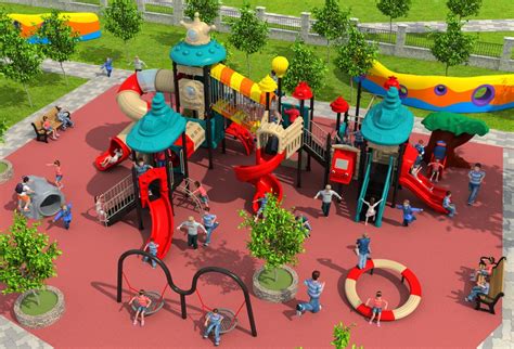 CE,ISO,TUV customized school playground structure big children plastic ...