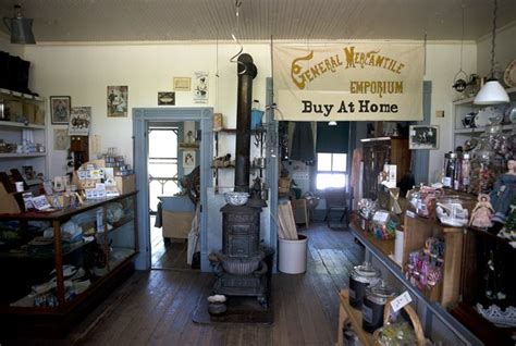 Interior mercantile store, Railroad Town, Stuhr Museum, Grand Island ...