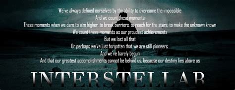 10 Impressive Interstellar Quotes to Launch Your 2015