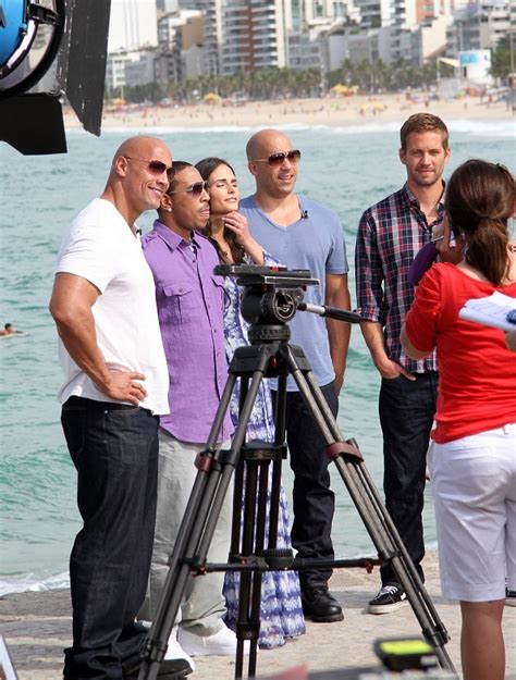 Fast Five Cast in Arpoador, RJ (Interview with MSNBC Today Show), Apr ...