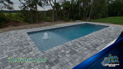 San Juan Pools | The Wylela Beach - A Rectangular, Beach Entry Design