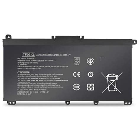 Hp HT03XL Compatible Battery For HP Pavilion X360 14-CE 14-CF 14-CK 14 ...