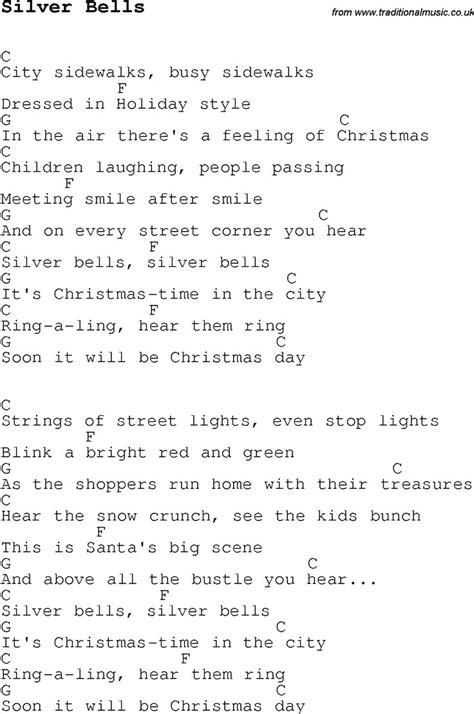 the silver bells setlist for christmas