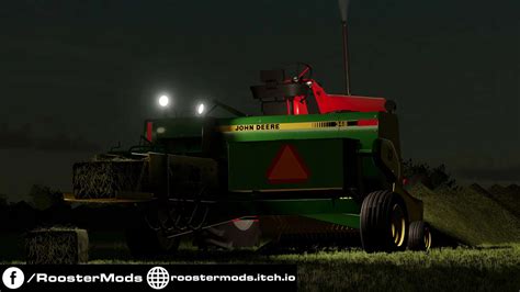 John Deere 348 Baler v1.0.0.0 | FS22 Mod | Farming simulator 22 mod