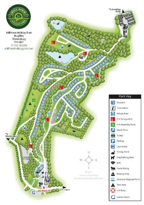 Holiday Park Map Designers and Caravan Site Plans