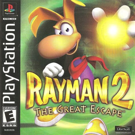 Rayman 2: The Great Escape cover or packaging material - MobyGames