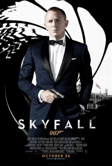 SKYFALL New UK Poster