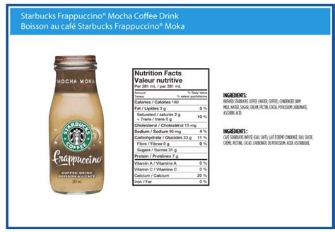 Starbucks Cream Nutrition - Nutrition APPS