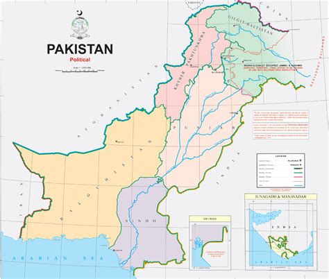 Pakistan Map Picture | Pakistan Map With Provinces | Pakistan Map With ...