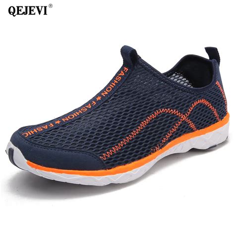 018 Hiking Sneakers Men Water Beach Aqua Shoes Climbing Sports Upstream ...