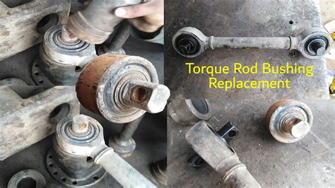 TORQUE ROD Bushing Replacement - YouTube